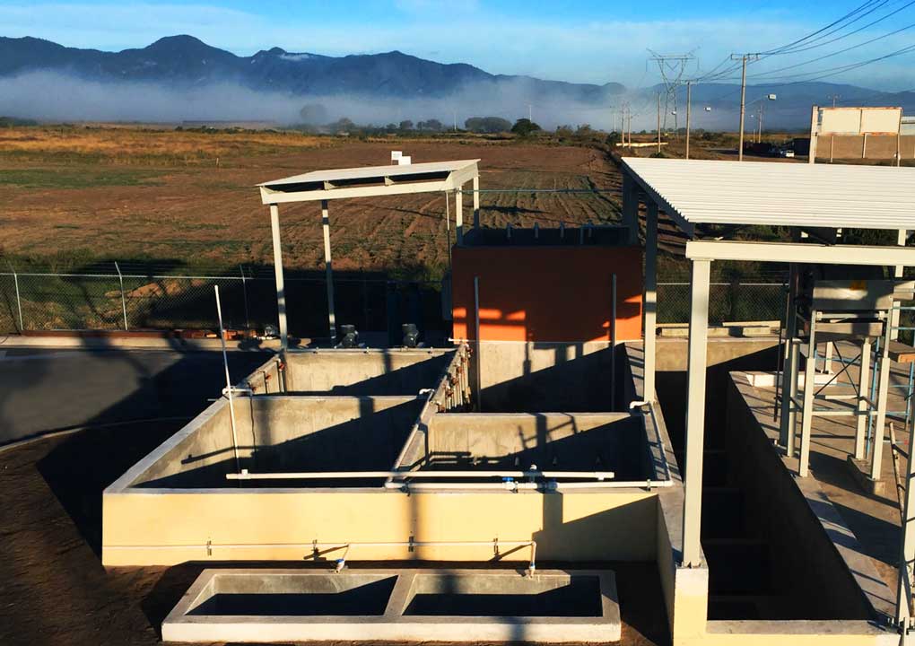 Tratamiento en rastro, proyecto de Universal Water